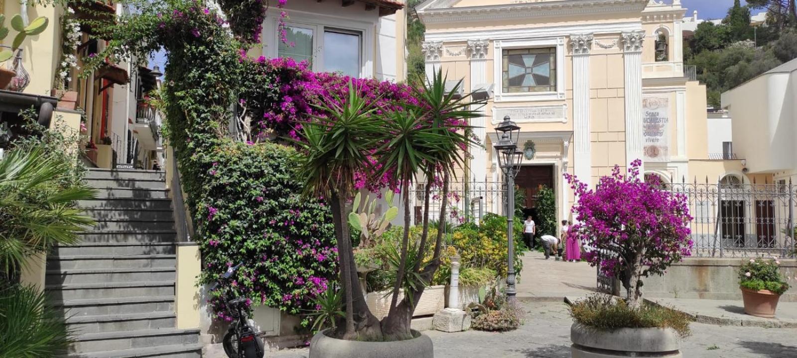 La Casa Rosa Di Giulia Villa Ischia Exterior photo